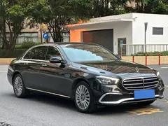 2021 Mercedes-Benz E-Class E 300 L, чёрный — фото 1