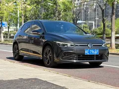 2021 Volkswagen Golf 280TSI DSG R-Line, чёрный — фото 3