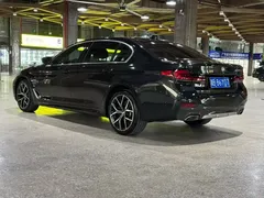 2021 BMW 5 Series 5 530Li M, чёрный — фото 8
