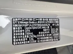 2022 Porsche Cayenne E-Hybrid 2.0T PHEV Platinum — фото 11