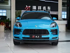2021 Porsche Macan 2.0T, синий — фото 2