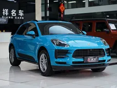 2021 Porsche Macan 2.0T, синий — фото 18