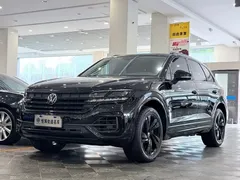 2021 Volkswagen Touareg 3.0TSI Black Sport Package, чёрный — фото 1