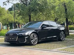 2021 Audi A6L 55 TFSI quattro, чёрный — фото 2