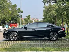 2021 Audi A6L 55 TFSI quattro, чёрный — фото 7