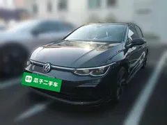 2021 Volkswagen Golf 280TSI DSG R-Line, чёрный — фото 1