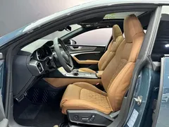 2022 Audi A7L A7 L 55 TFSI quattro S-line, синий — фото 5
