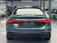 2022 Audi A7L A7 L 55 TFSI quattro S-line, синий — фото 6