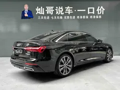 2022 Audi A6L 40 TFSI, чёрный — фото 4