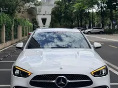 2022 Mercedes-Benz C-Class C 200 L, белый — фото 1