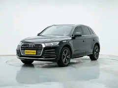 2020 Audi Q5L 40 TFSI, чёрный — фото 1