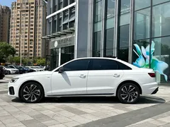 2023 Audi A4L 40 TFSI, белый — фото 3