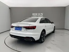 2022 Audi A4L 40 TFSI, белый — фото 4