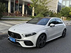 2020 Mercedes-Benz A-Class AMG A 45 4MATIC, белый — фото 1