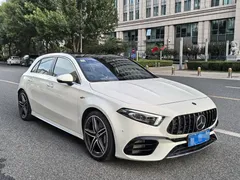2020 Mercedes-Benz A-Class AMG A 45 4MATIC, белый — фото 2