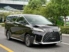 2020 Lexus LM 300h, чёрный — фото 3
