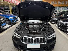 2022 BMW 5 Series 5 525Li M, чёрный — фото 35