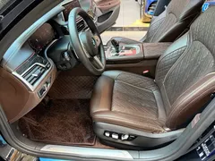 2021 BMW 7 Series 7 740Li M, чёрный — фото 12