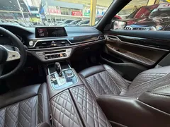2021 BMW 7 Series 7 740Li M, чёрный — фото 29