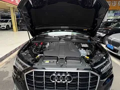 2021 Audi Q7 45 TFSI quattro S line, чёрный — фото 26