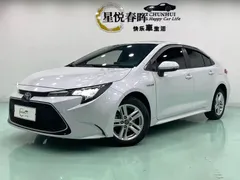2022 Toyota Levin Hybrid 1.8H E-CVT Luxury, белый — фото 1