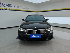 2022 BMW 5 Series 5 525Li M, чёрный — фото 2