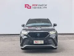 2021 Toyota Crown Kluger 2.5L HEV 4WD Premium, чёрный — фото 2