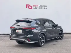 2021 Toyota Crown Kluger 2.5L HEV 4WD Premium, чёрный — фото 4