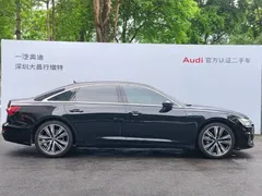 2022 Audi A6L 45 TFSI quattro, чёрный — фото 3