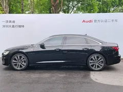 2022 Audi A6L 45 TFSI quattro, чёрный — фото 4