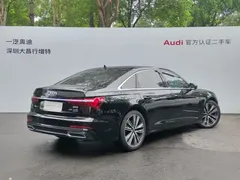 2022 Audi A6L 45 TFSI quattro, чёрный — фото 5