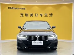 2021 BMW 5 Series 5 525Li M, чёрный — фото 2