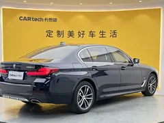2021 BMW 5 Series 5 525Li M, чёрный — фото 3