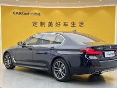 2021 BMW 5 Series 5 525Li M, чёрный — фото 5