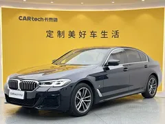 2021 BMW 5 Series 5 525Li M, чёрный — фото 11