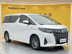 2021 Toyota Alphard Hybrid 2.5L Premium, белый — фото 2
