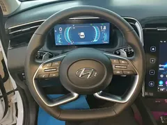 2021 Hyundai Tucson L 1.5T DCT LUX Premium, белый — фото 15