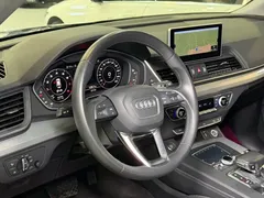2020 Audi Q5L 40 TFSI, синий — фото 7