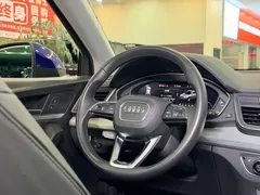 2020 Audi Q5L 40 TFSI, синий — фото 15