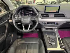 2020 Audi Q5L 40 TFSI, синий — фото 17