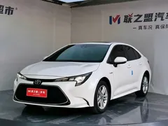 2022 Toyota Levin Hybrid 1.8H E-CVT Luxury, белый — фото 1