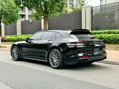 2022 Porsche Panamera 4 Sport Turismo 2.9T, зелёный — фото 14