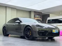2023 Porsche Panamera 4 Executive 2.9T, зелёный — фото 3