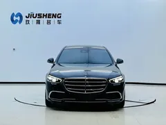 2022 Mercedes-Benz S-Class S 400 L, чёрный — фото 2