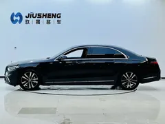 2022 Mercedes-Benz S-Class S 400 L, чёрный — фото 3