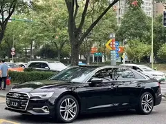 2023 Audi A6L 40 TFSI Luxury Elegant, чёрный — фото 1