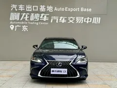 2021 Lexus ES 300h, синий — фото 2