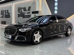 2023 Mercedes-Benz Maybach S-Class S 480 4MATIC, чёрный — фото 1