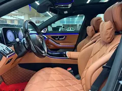 2023 Mercedes-Benz Maybach S-Class S 480 4MATIC, чёрный — фото 13