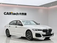 2021 BMW 5 Series 5 530Li M, белый — фото 6